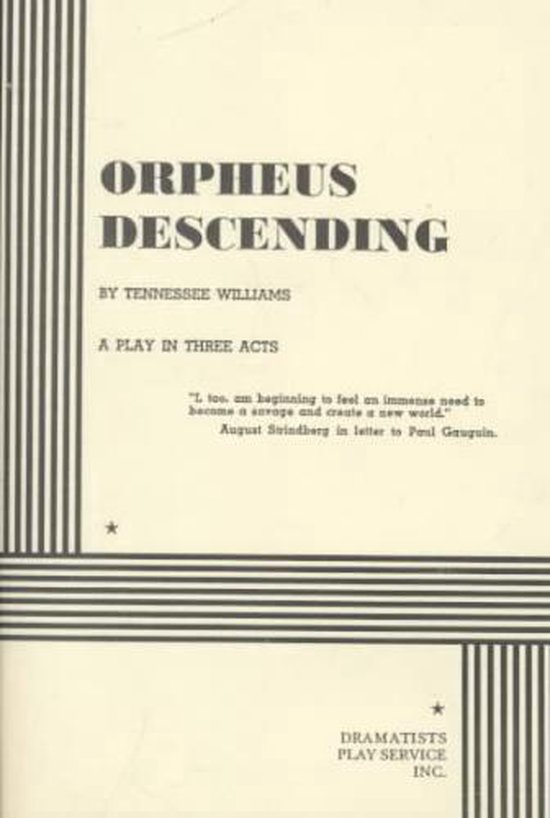 Orpheus Descending (Tennessee Williams)